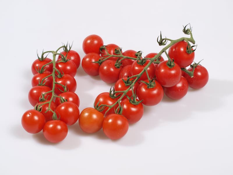 Čerstvě utrženo – Rajčátka cherry na větvičce Nelinka, střapec