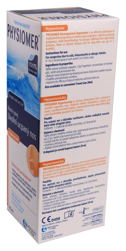 Physiomer Hypertonic 135ml
