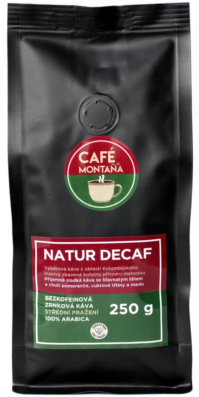 Café Montaña Natur Decaf decaffeinated coffee beans