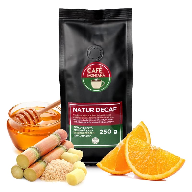 Café Montaña Natur Decaf decaffeinated coffee beans