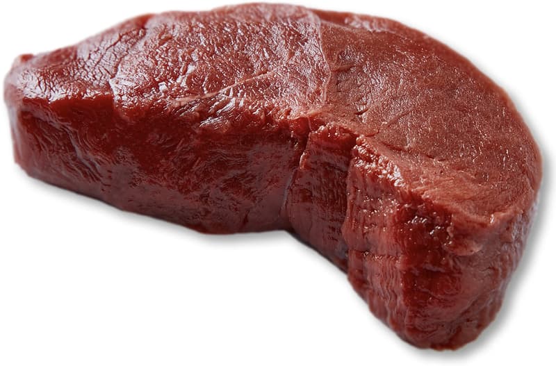 Venison leg medallions