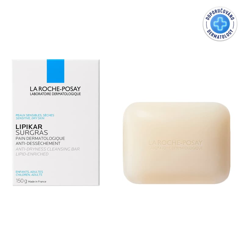 LA ROCHE-POSAY LIPIKAR Surgras mýdlo 150g