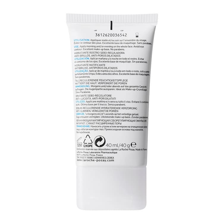 LA ROCHE-POSAY EFFACLAR Mat Zmatňující krém 40ml
