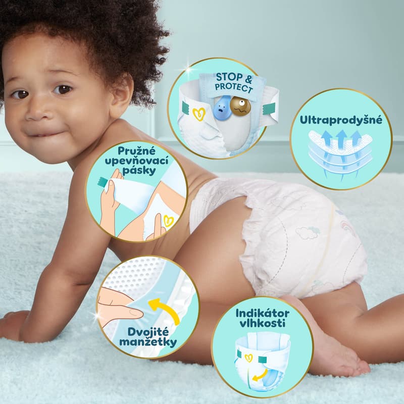 Pampers Premium care disposable diapers 2 (4–8 kg)