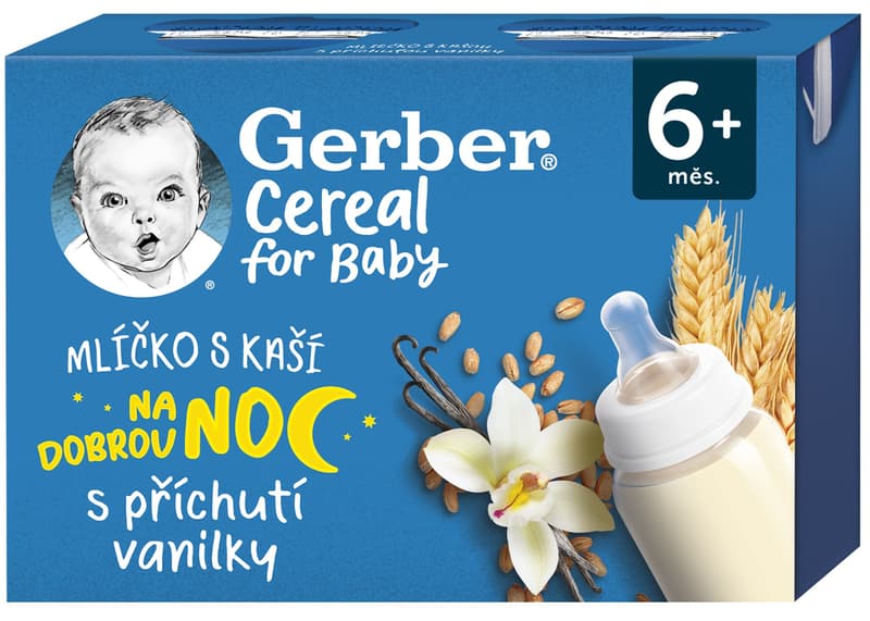 Gerber Cereal Milk with vanilla
