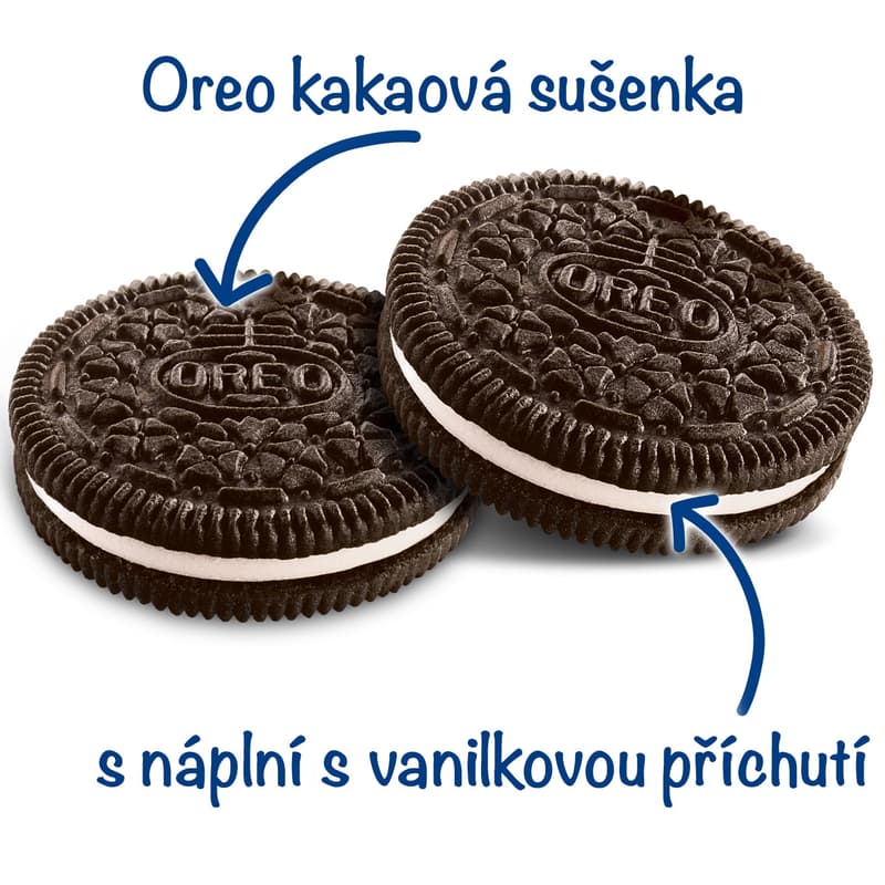 OREO sušenky s vanilkovou náplní