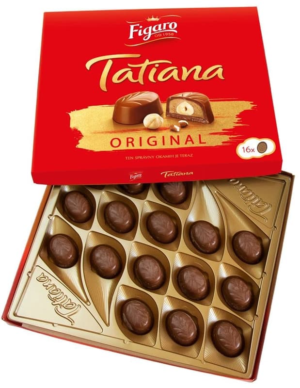 Figaro bonboniéra Tatiana, mléčná čokoláda