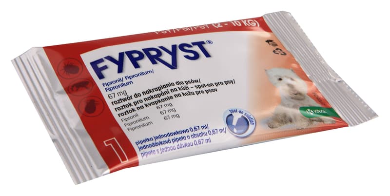 Fypryst 67mg spot-on pro psy 1x0.67ml
