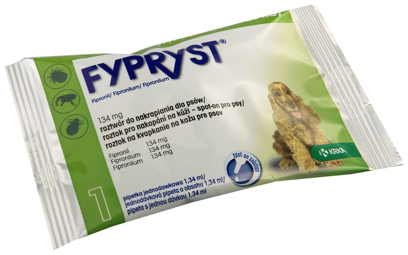 Fypryst 134mg spot-on pro psy 1x1.34ml