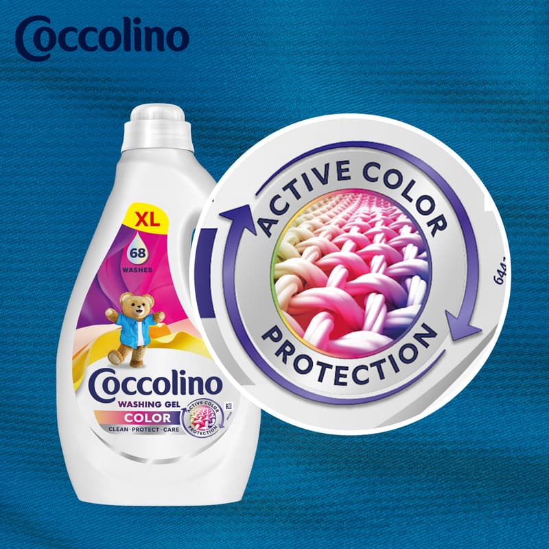 Coccolino Care Color washing gel (2,72 l)