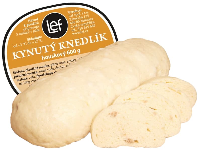 Lef Knedlík kynutý houskový