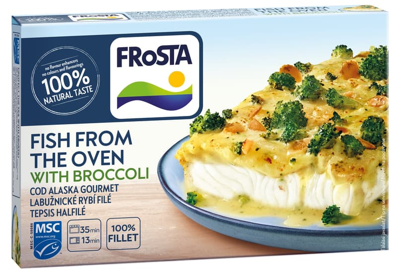 Frosta MSC Labužnické filé s brokolicí