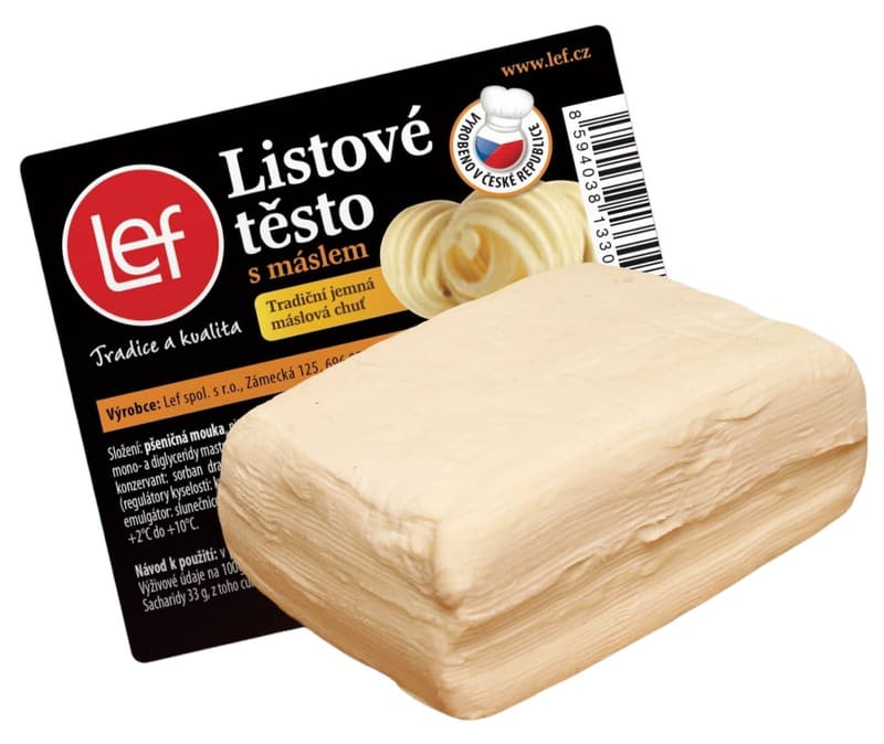 Lef Puff Pastry with Butter