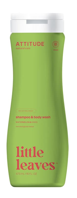 Attitude Little leaves Baby body soap and shampoo (2 in 1) with melon and coconut aroma