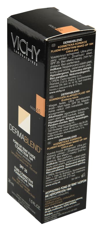 VICHY DERMABLEND Korekční make-up č.45 30ml