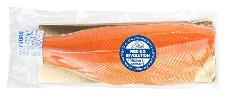 FJORU ASC Losos obecný filet s kůží FEEDING REVOLUTION