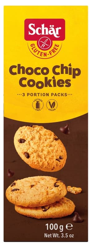 Schär Choco Chip Gluten-Free Cookies