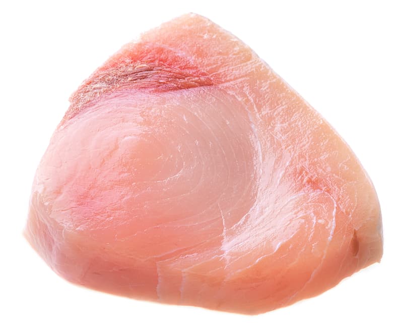 Swordfish steak with skin