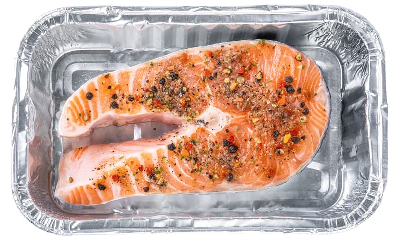 Fishee's Salmon fillet with skin cooled from Eco-Farm
