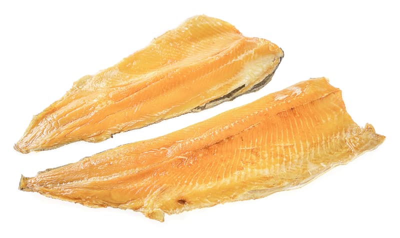 Pstruh uzený - filet s kůží