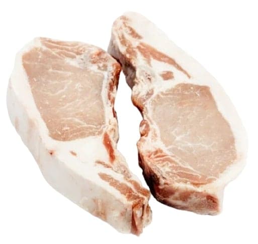 Naše maso Pork loin on bone from breed přeštík