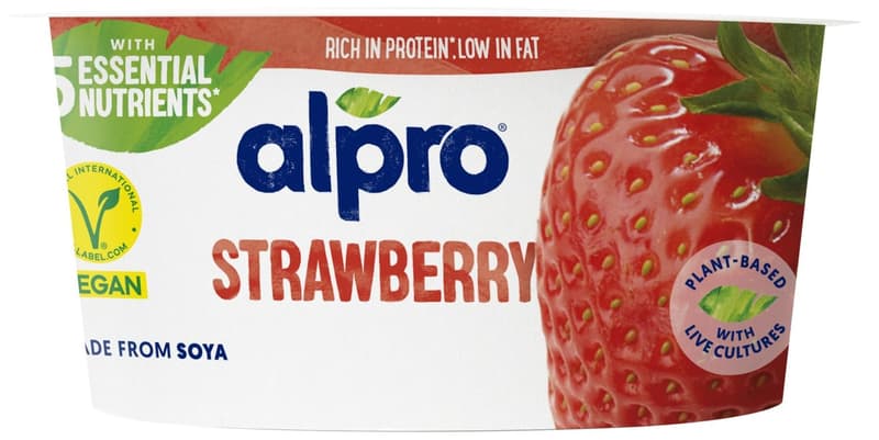 Alpro Sójový dezert jahoda