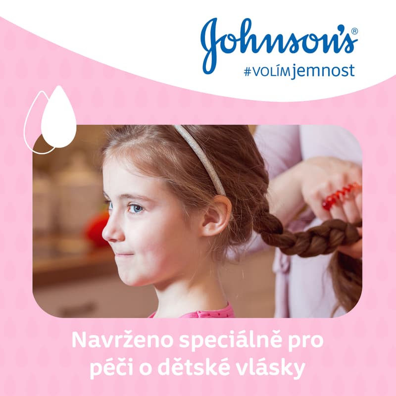 Johnson's® Shiny Drops Shampoo