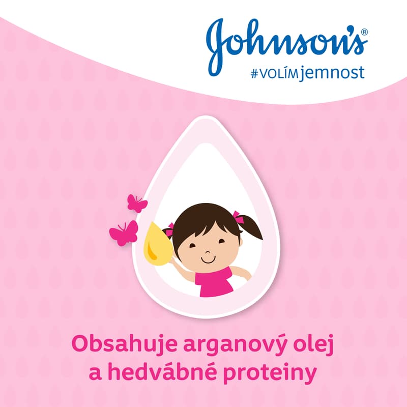 Johnson's® Shiny Drops Shampoo
