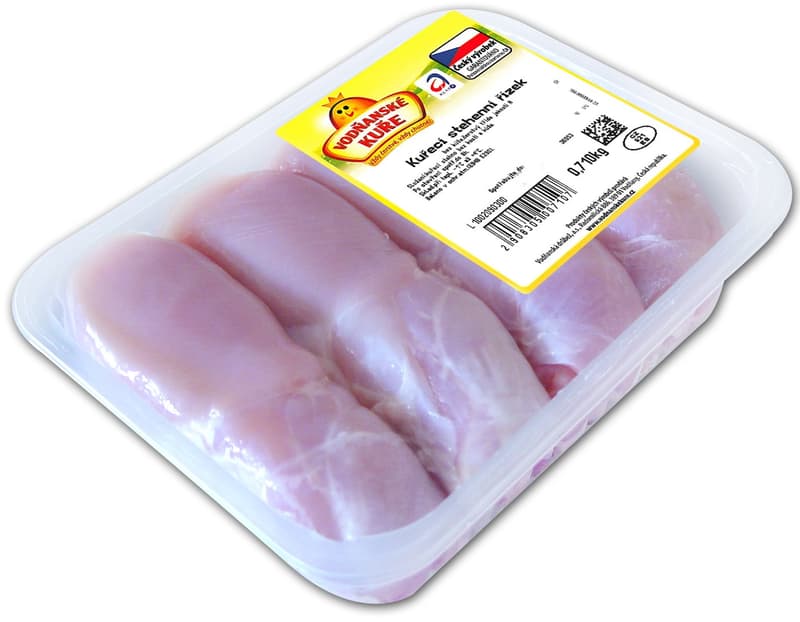 Vodňanské Kuře Kuřecí stehenní řízky