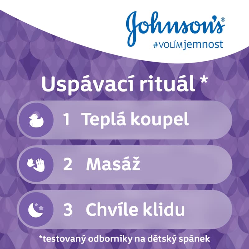Johnson's® Bedtime Washing Gel For Good Sleep