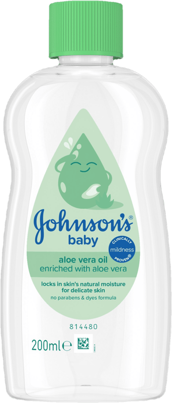 Johnson's® Baby olej s aloe vera