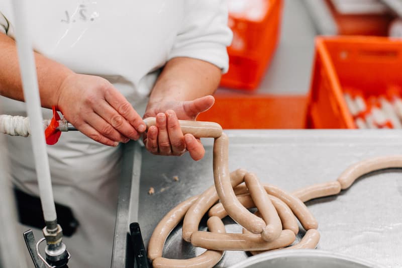 Naše maso beef sausages