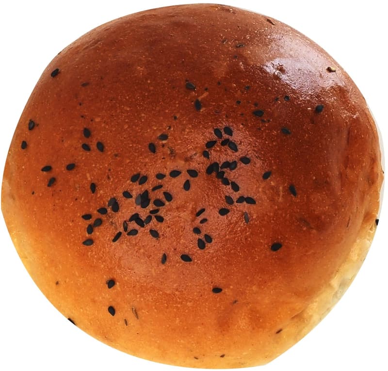 Merhautovo pekařství Hamburgerová bulka mléčná s bylinkami a černým sezamem