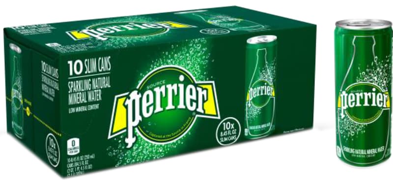 Perrier Plechovka 10x0,250 l