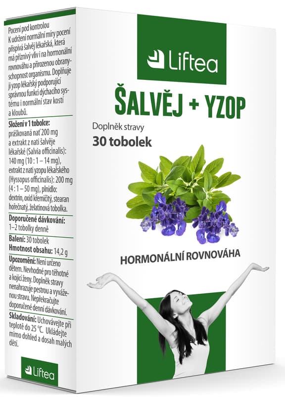 LIFTEA Šalvěj+yzop tob.30