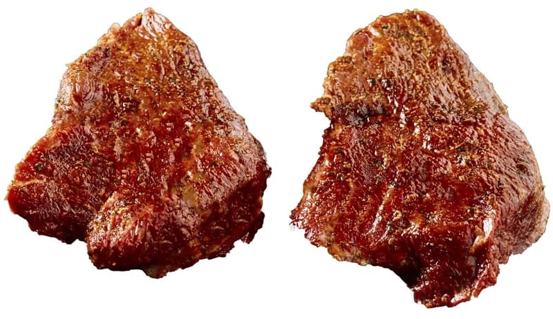 Venison Wild boar leg in marinade