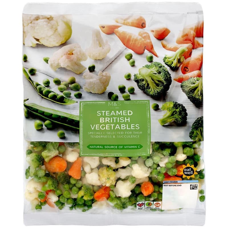 Marks & Spencer Pre-cooked vegetable mix