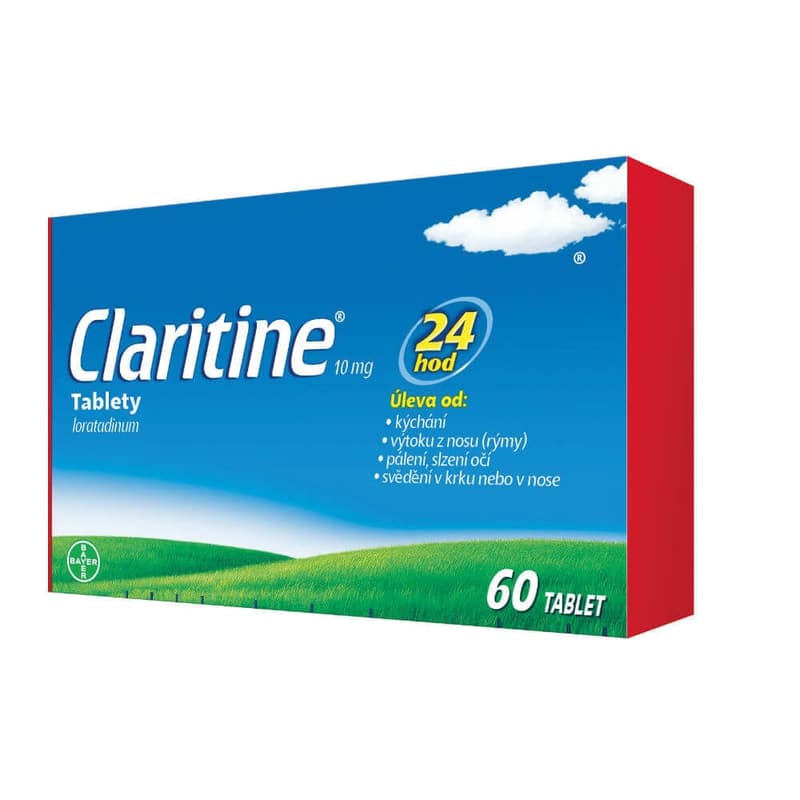 CLARITINE 10MG uncoated tablets 60