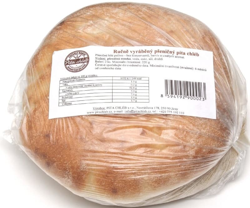 Pita Chléb wheat 2 pieces