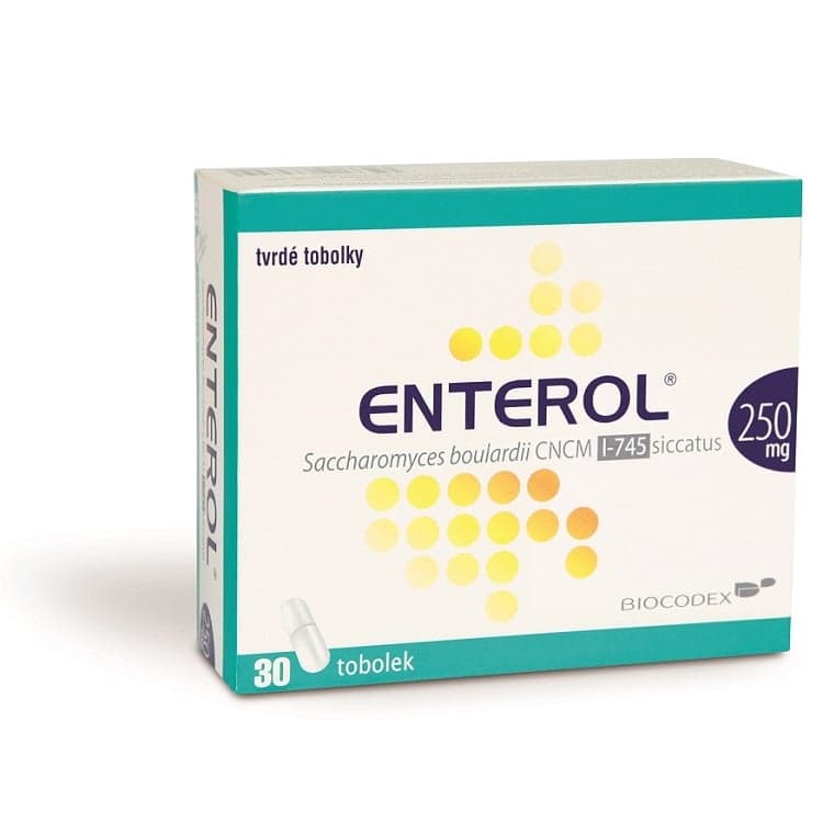 ENTEROL 250MG Tvrdá tobolka 30
