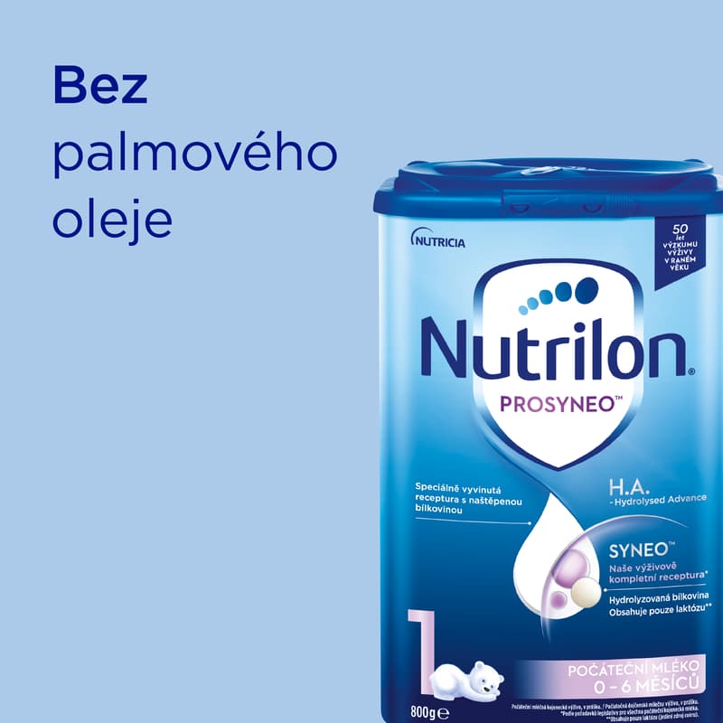 Nutrilon Prosyneo 1 H. A. Počáteční kojenecké mléko