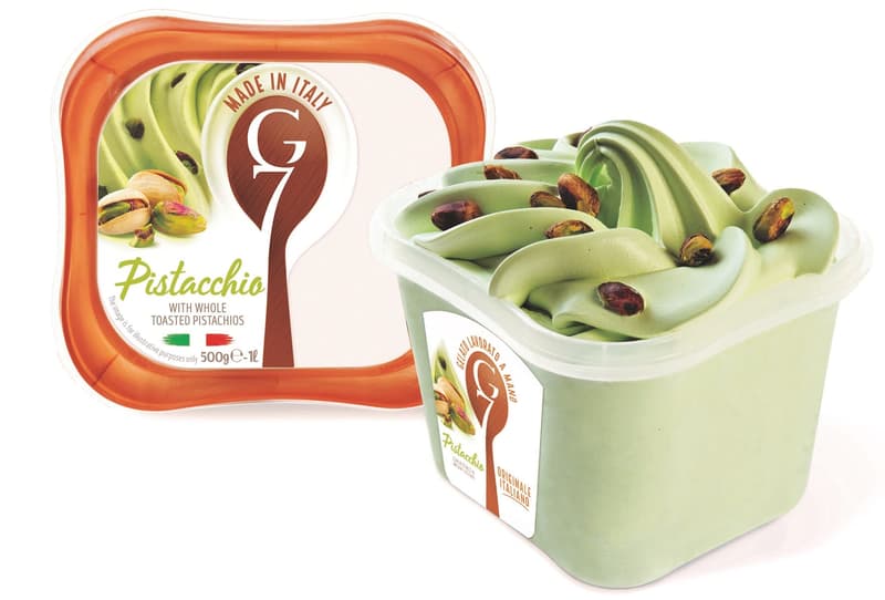 G7 pistachio ice cream