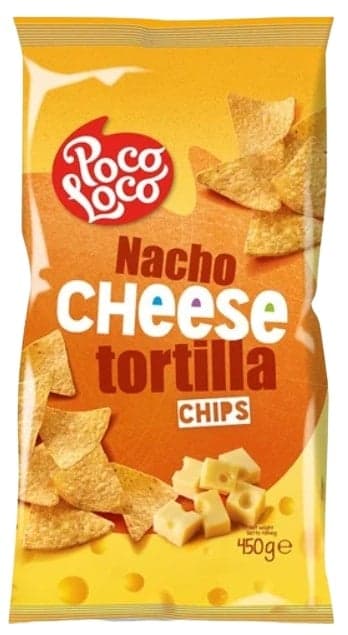Poco Loco Tortilla chips sýrové