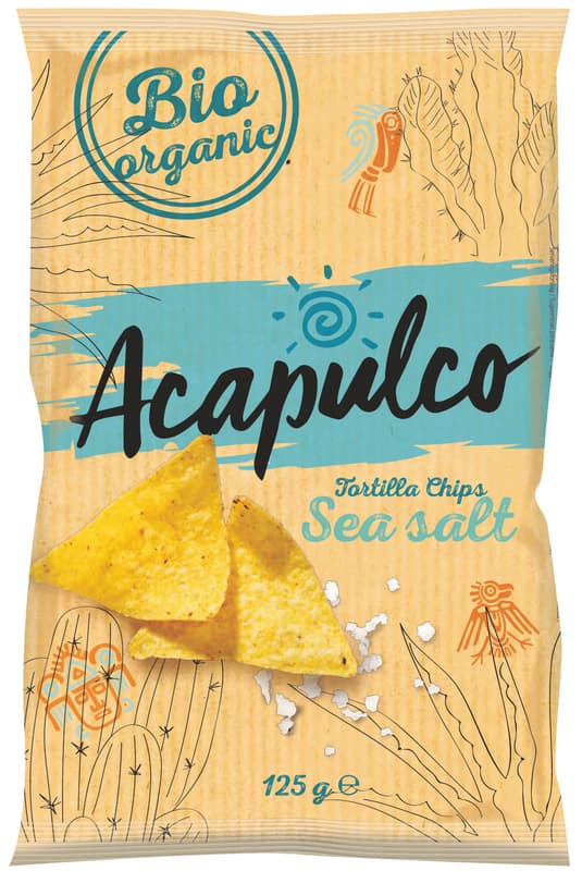 Poco Loco BIO Tortilla chips with sea salt
