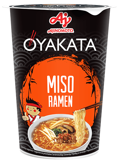 Oyakata instant Japanese noodle soup with Miso flavor