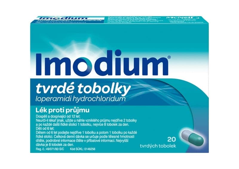 IMODIUM 2MG hard capsules 20