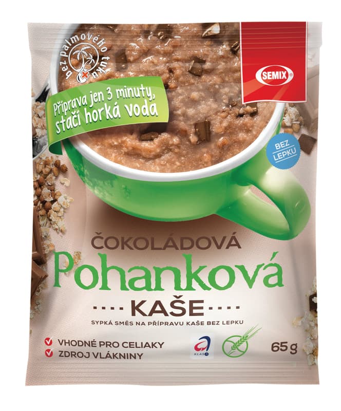Semix Gluten-free chocolate buckwheat porridge