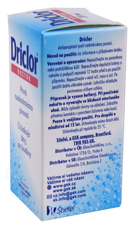 Driclor sol.roll-on 20ml