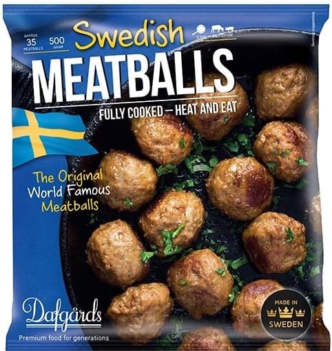 Dafgårds Swedish meatballs