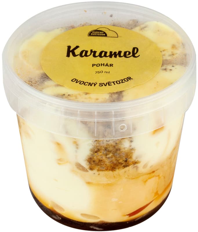 Ovocný Světozor Caramel ice cream